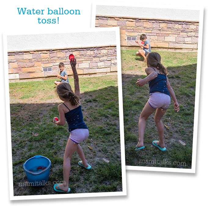 Water Balloon Toss Mamitalks - Fun (700x689), Png Download