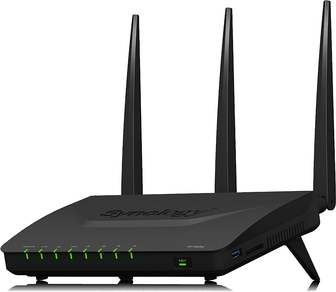 High-speed Wireless Router - Synology Rt1900ac (1200x1800), Png Download