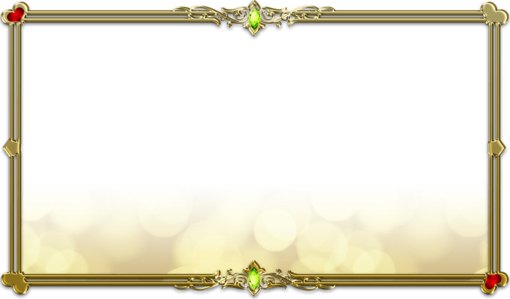 Golden Frame Png Pic1 - Border Photo Frames Png (1024x602), Png Download