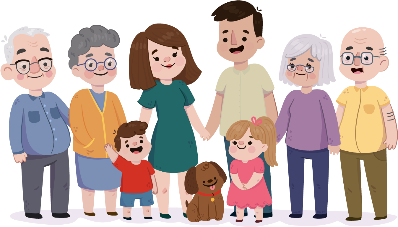 Familia - Dia Mundial Do Diabetes 2018 (1878x1100), Png Download