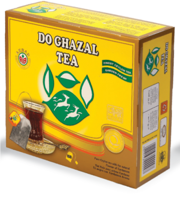 Do Ghazal Tea Cardamom (600x800), Png Download