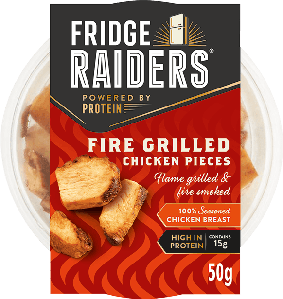 Fire Grilled Chicken Pieces Packshot - Baked Goods (583x872), Png Download