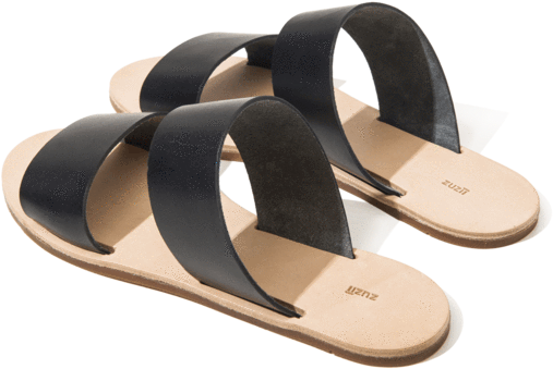 Slip On Sandal - Flip-flops (600x540), Png Download