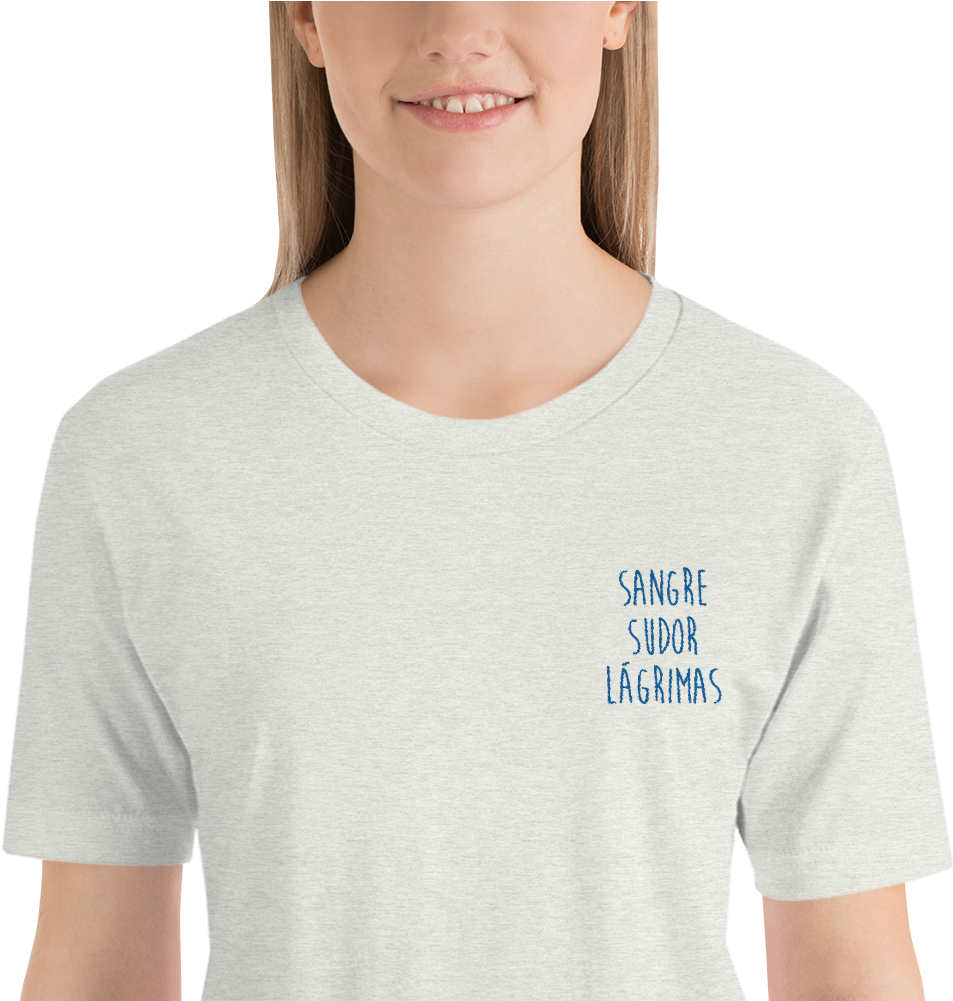 "sangre, Sudor, Lágrimas" Camisa Bordada Catalina - Shirt (1000x1000), Png Download