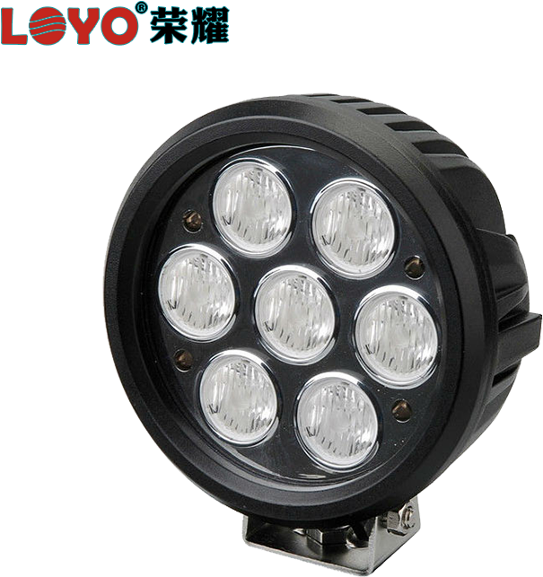 70w Led Work Light, 70w Led Work Light Suppliers And - 6 Led Combo Beam (750x750), Png Download