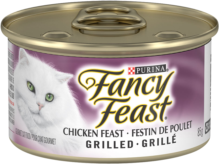 Fancy Feast® Grilled Chicken Feast In Gravy Cat Food - Fancy Feast Chicken Grilled (780x587), Png Download