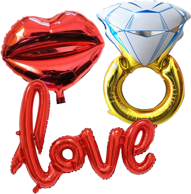 Paket Floating Hearts - Gelukkig Nieuwjaar 2019 Liefde (800x800), Png Download