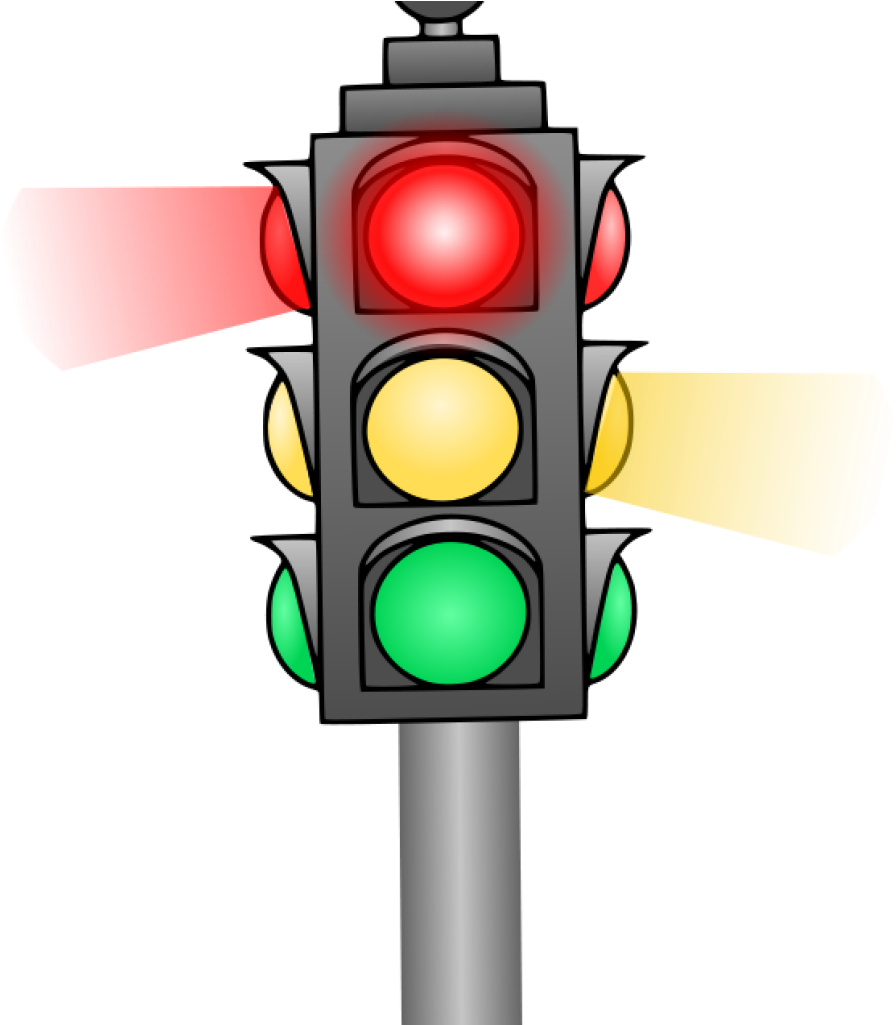 Stop Light Clip Art Traffic Light Clipart Clipart Panda - Transparent Background Traffic Lights Clipart (1024x1024), Png Download