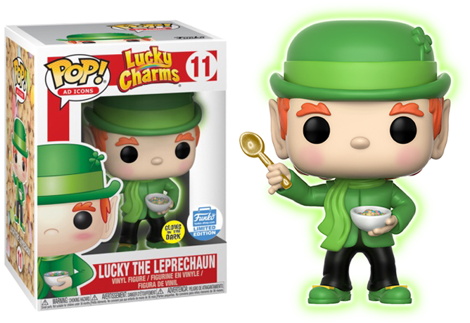 Lucky The Leprechaun - Lucky Charms Funko Pop (701x483), Png Download