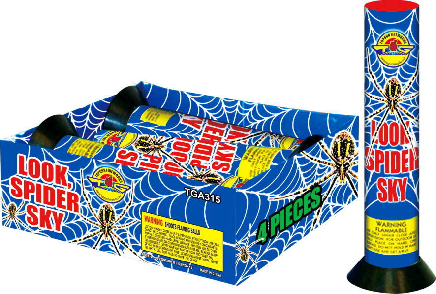 Look Spider Sky - Inflatable (886x597), Png Download