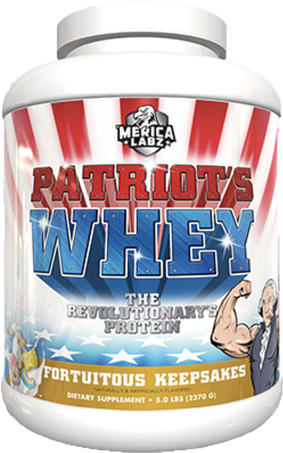 'merica Labz Patriots Whey - Mane (1111x736), Png Download
