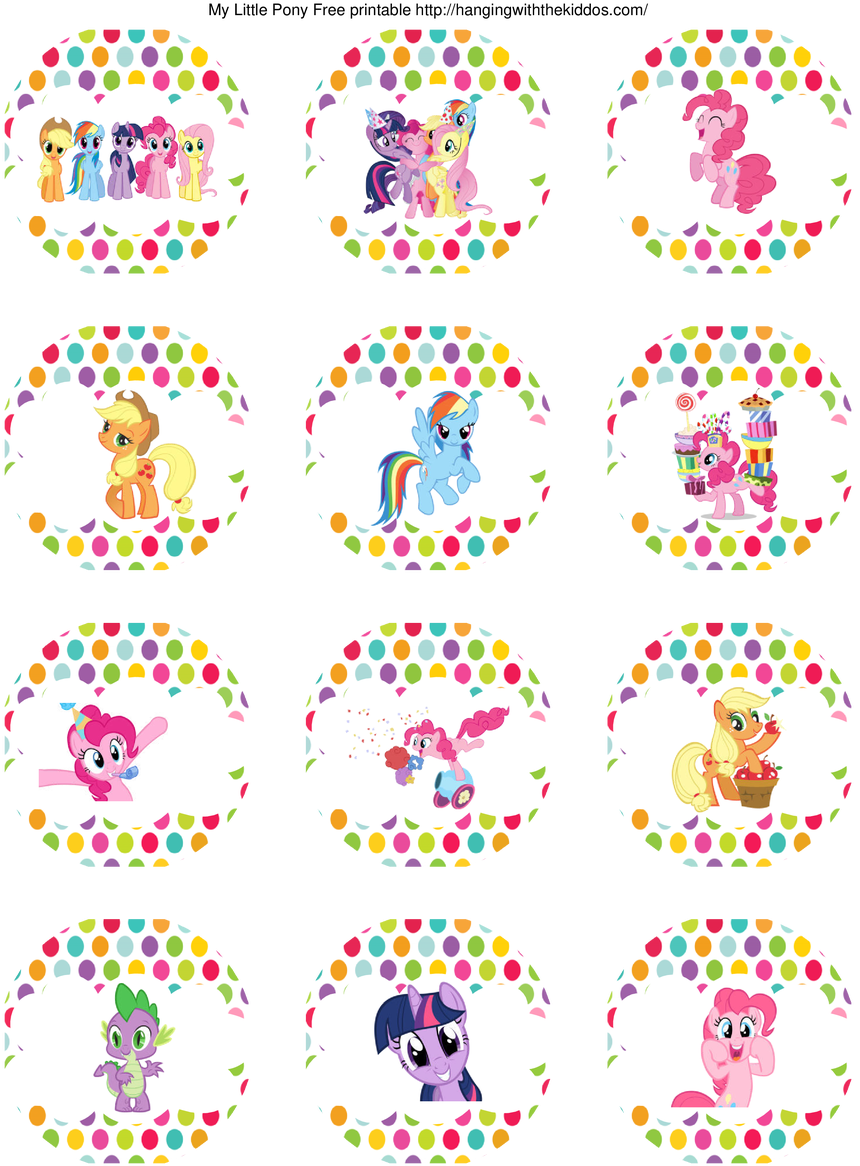 My Little Pony Party - Party (930x1203), Png Download