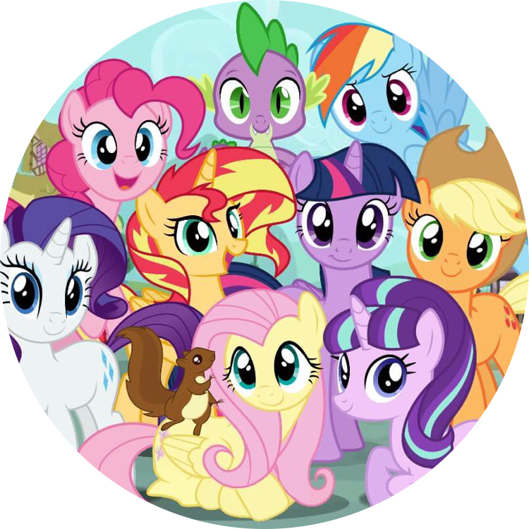 My Little Pony - My Little Pony Mane 8 (750x750), Png Download