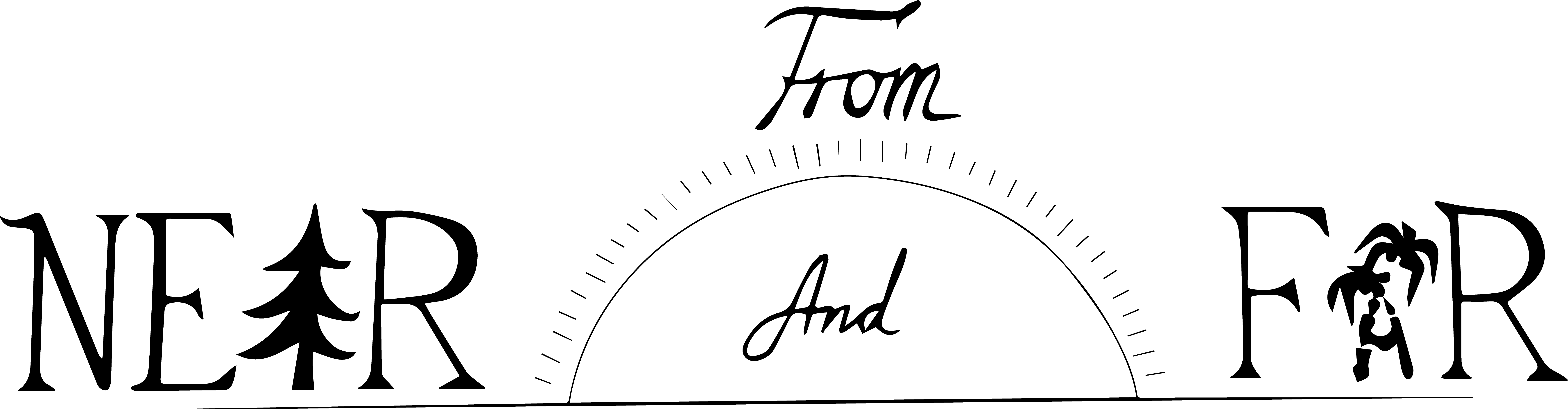 From Near & Far Gift Shop (8699x2332), Png Download