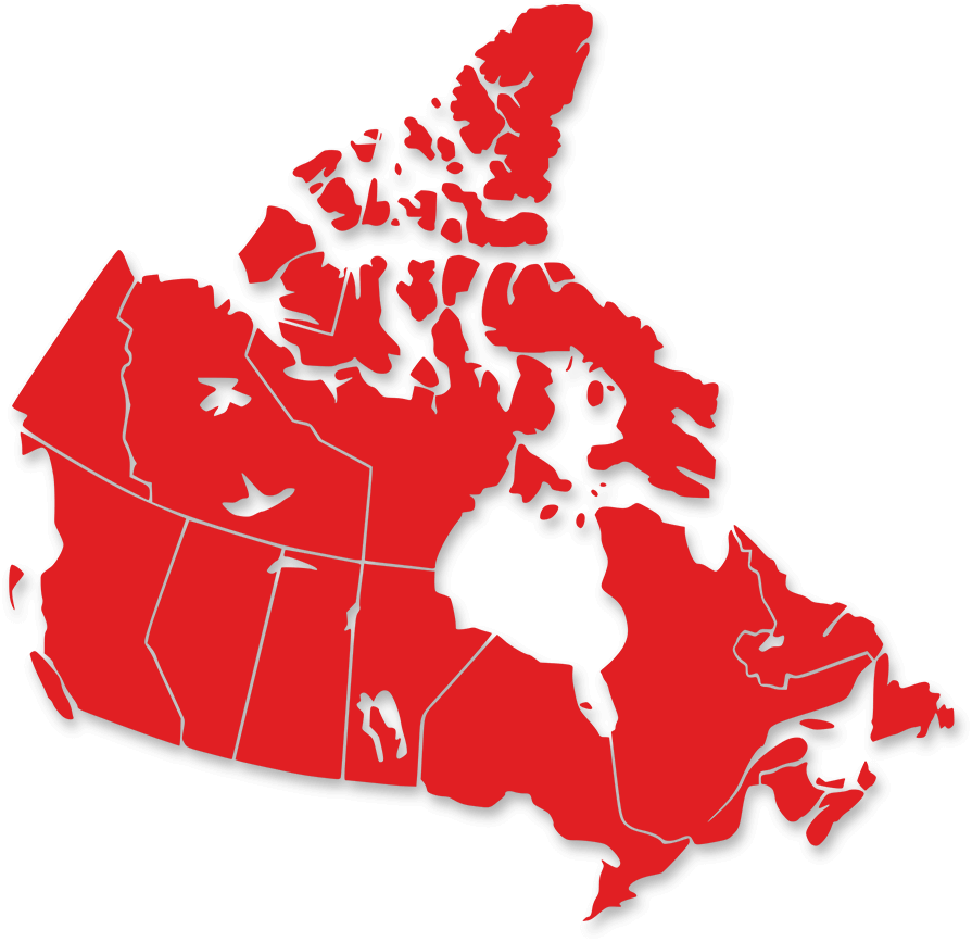 Map Of Canada - Spanish Flu In Canada (895x867), Png Download