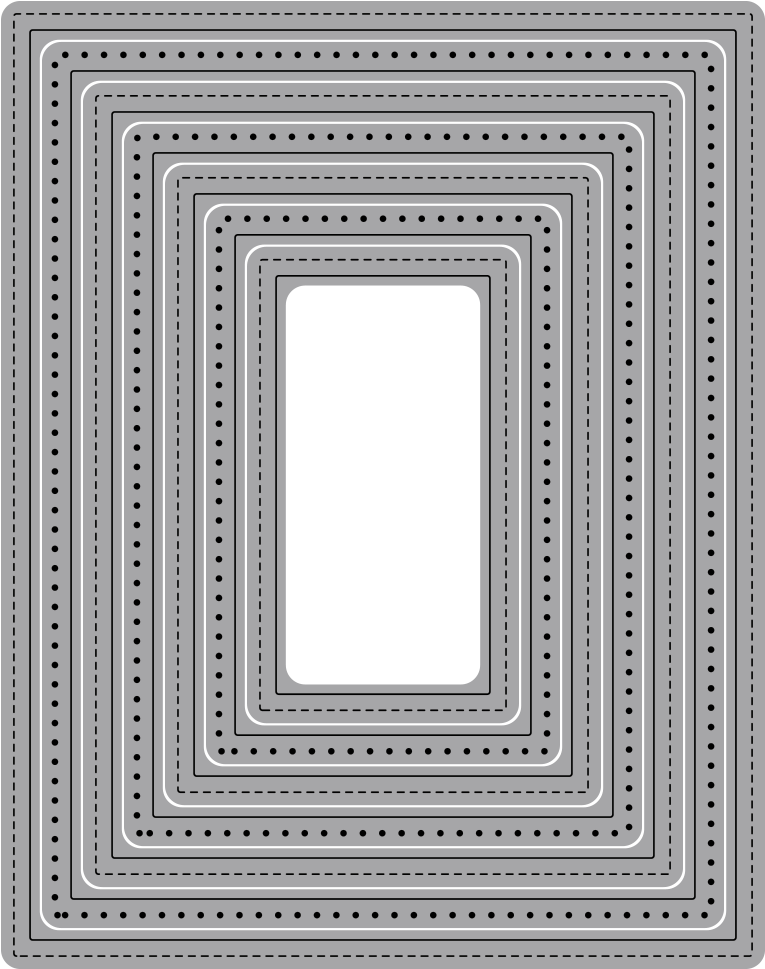 Frame It/ Stitched Rectangles - Ceiling (1000x1000), Png Download