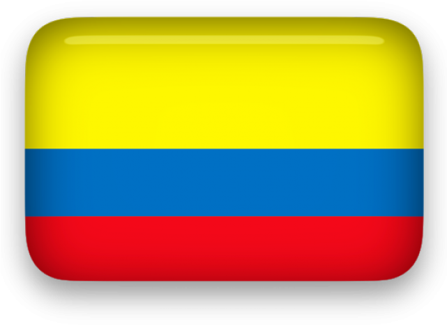 Hat Clipart Colombian - Colombia Flag No Background (640x480), Png Download