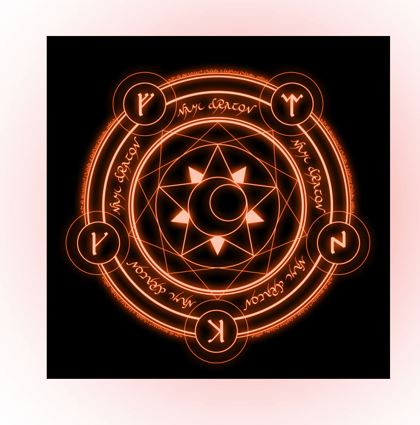 Doctor Strange Magic Fire Doctor Strange Editing Background - Magic Circle Mobile Legend (827x838), Png Download