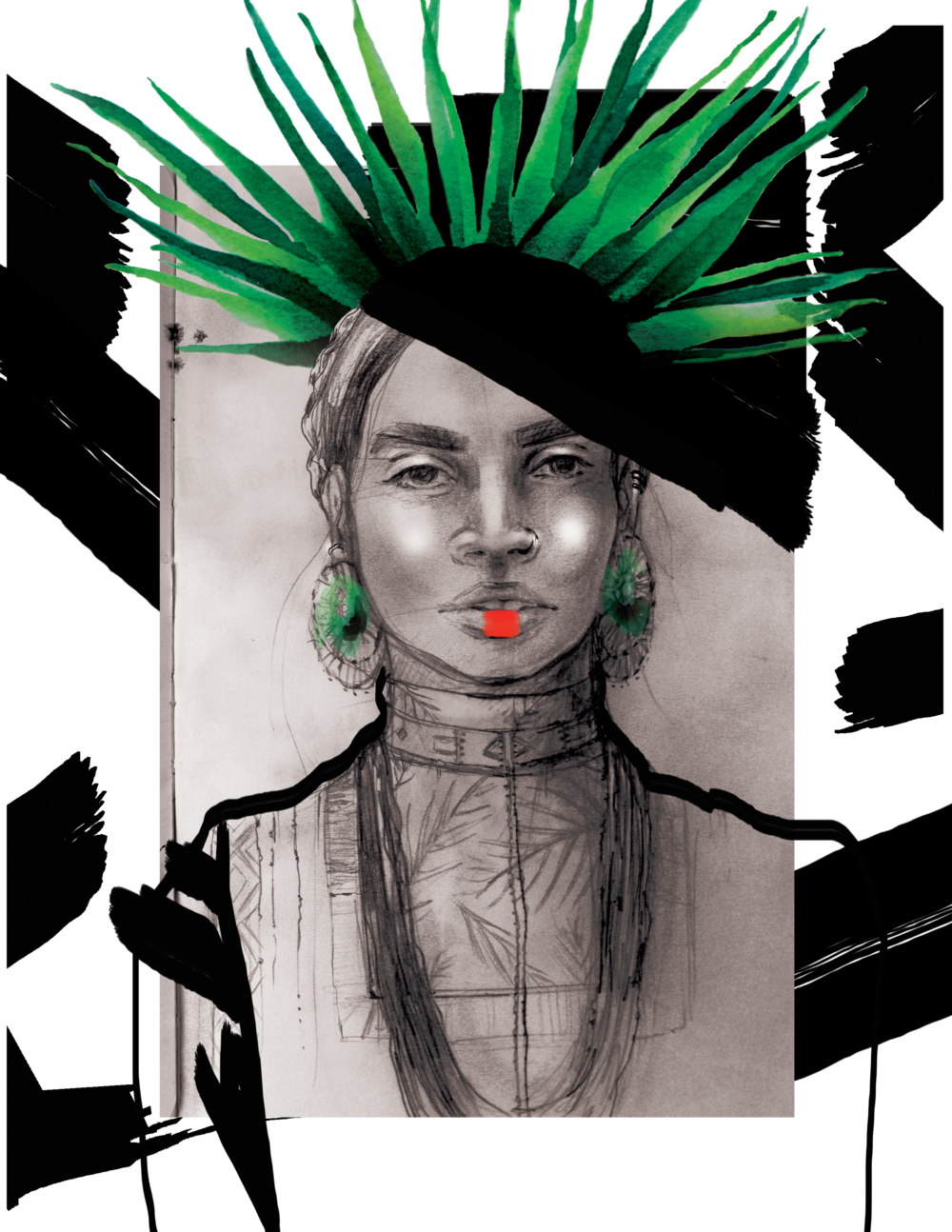 Mujer De Mil Mundos4 Shirt - Illustration (1000x1294), Png Download