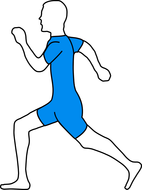6 Kb, K/1769062229, Running Man - Running Man Clip Art (600x800), Png Download