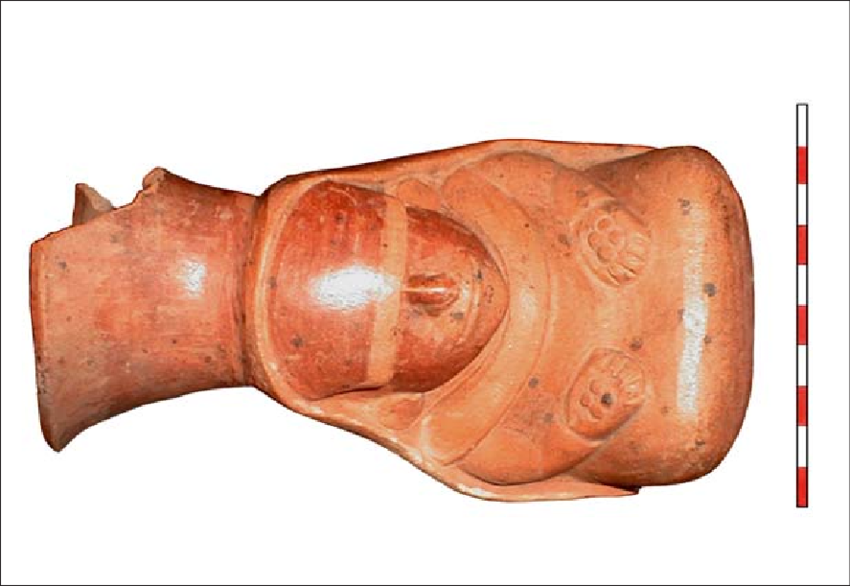 -tumba 7, Mujer Con Túnica - Wood (850x586), Png Download