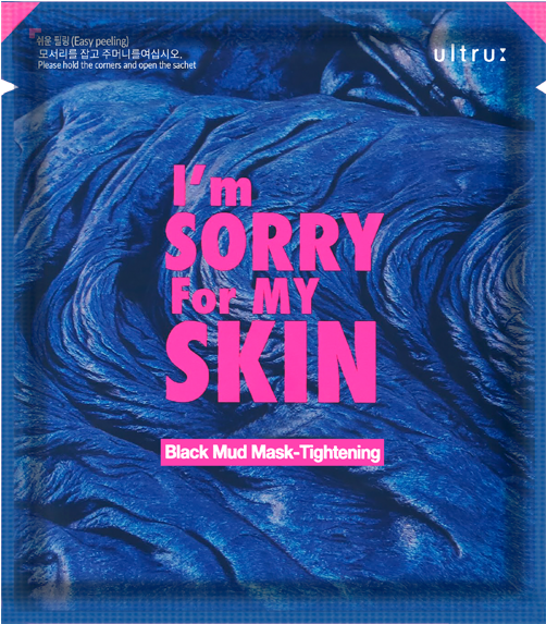 Imsorryformyskin Tightening Small - Ultru I M Sorry For My Skin Black Mud Mask Tightening (600x800), Png Download
