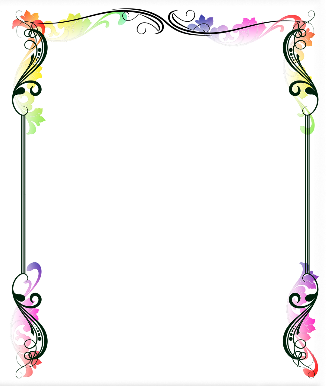 Victorian,art Deco,corner,frame,free Pictures, Free - Frame Church Invitation Transparent (1088x1280), Png Download