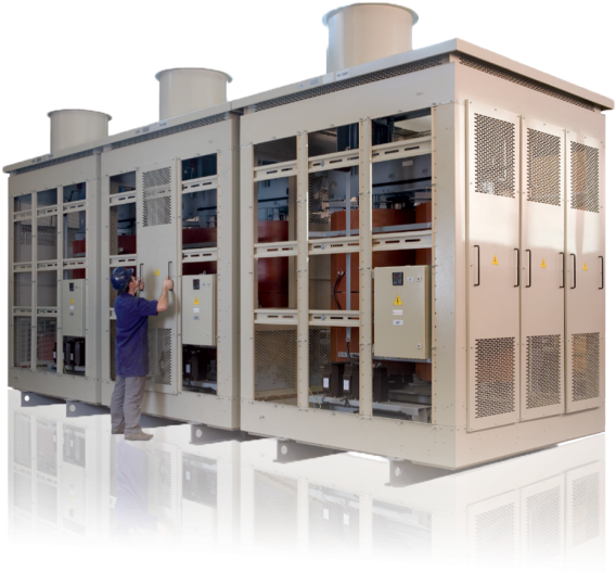 Nuclear Plant Trasfor - Architecture (600x570), Png Download