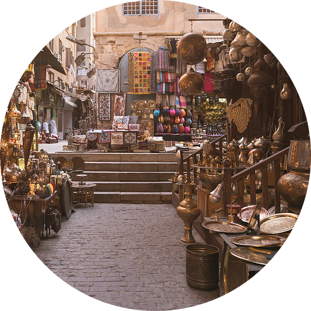 Shopping Tourism - Ibn Battuta Indian Cities (640x640), Png Download