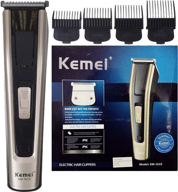 Kemei Km-1610 Electric Hair Clippers - Kemei Km 1610 (840x1000), Png Download