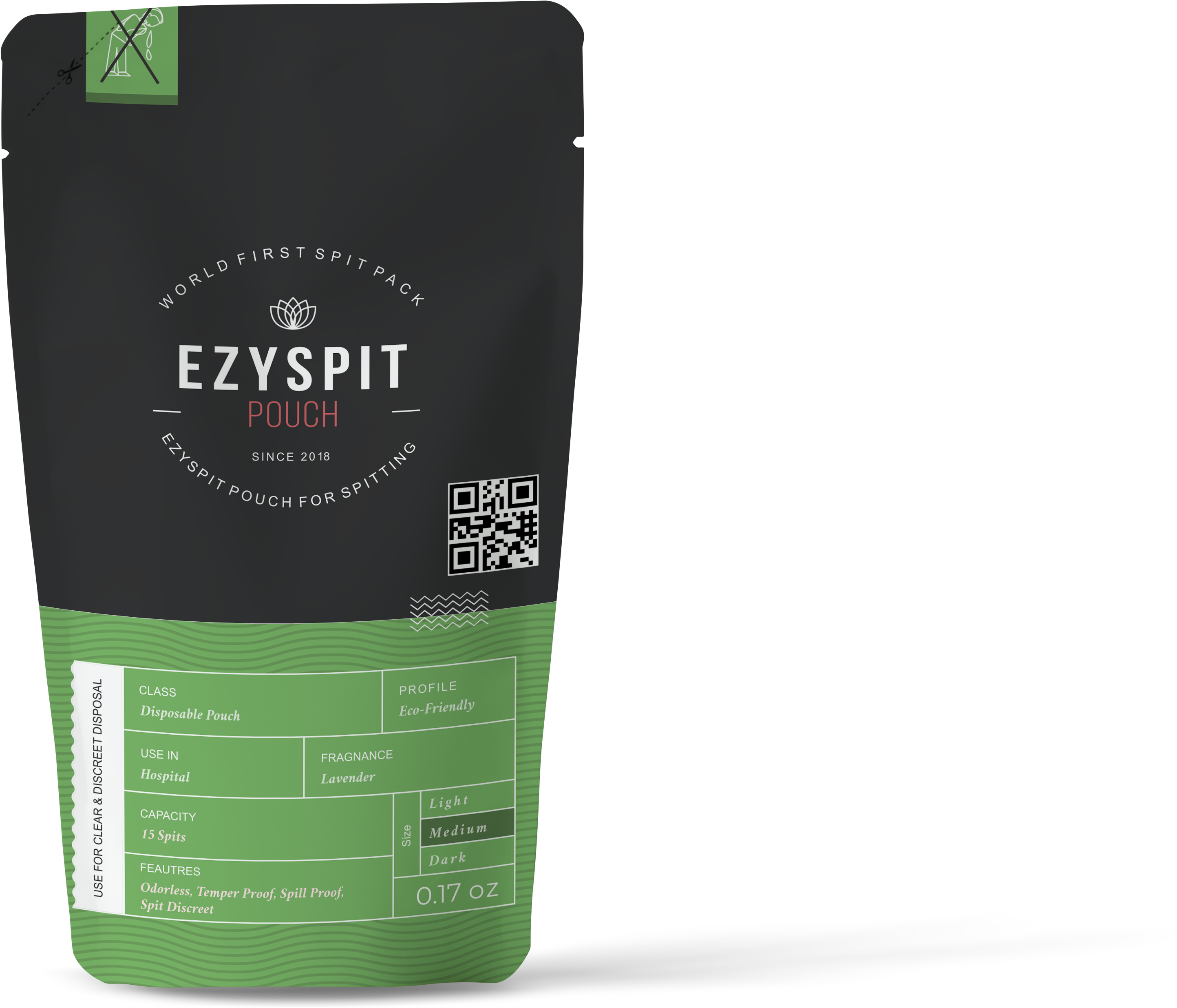 Ezyspit Pouch - Coffee (5000x3337), Png Download