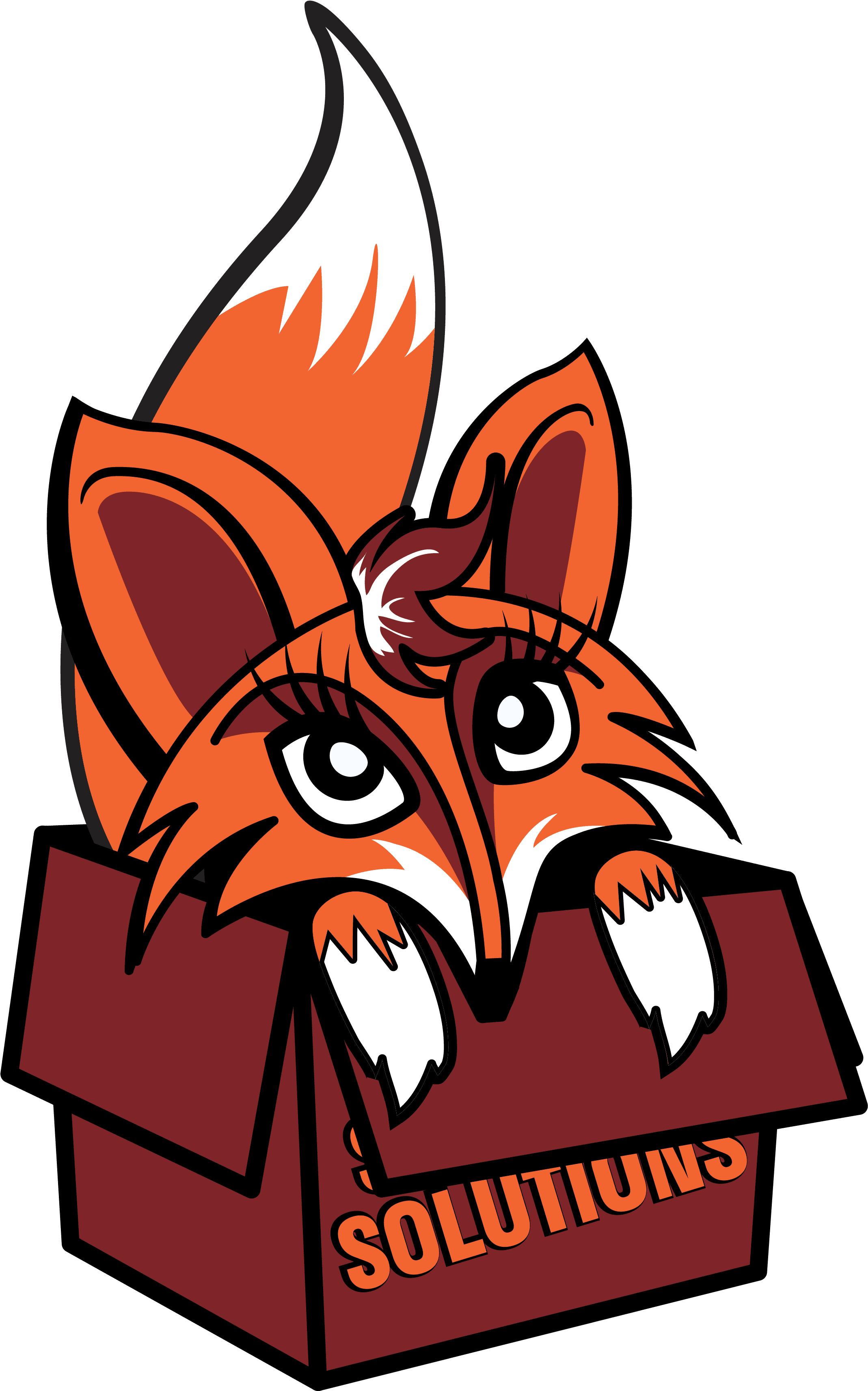 The Storage Fox Storage Solutions In Yonkers, New York - Storage Fox Logo (3001x3601), Png Download