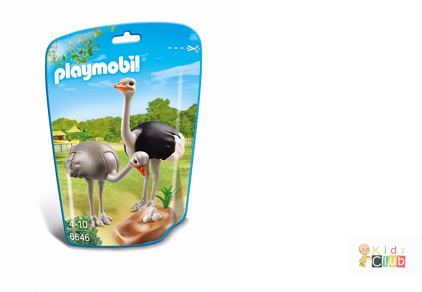 Ostrich Clipart Playmobil - Playmobil 6646 (1920x935), Png Download
