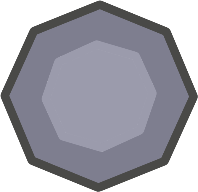 Castle Wall - Circle (700x700), Png Download