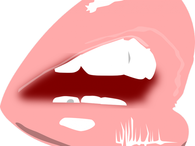 Lips Clipart Emoji - Lips Drawing Transparent (640x480), Png Download
