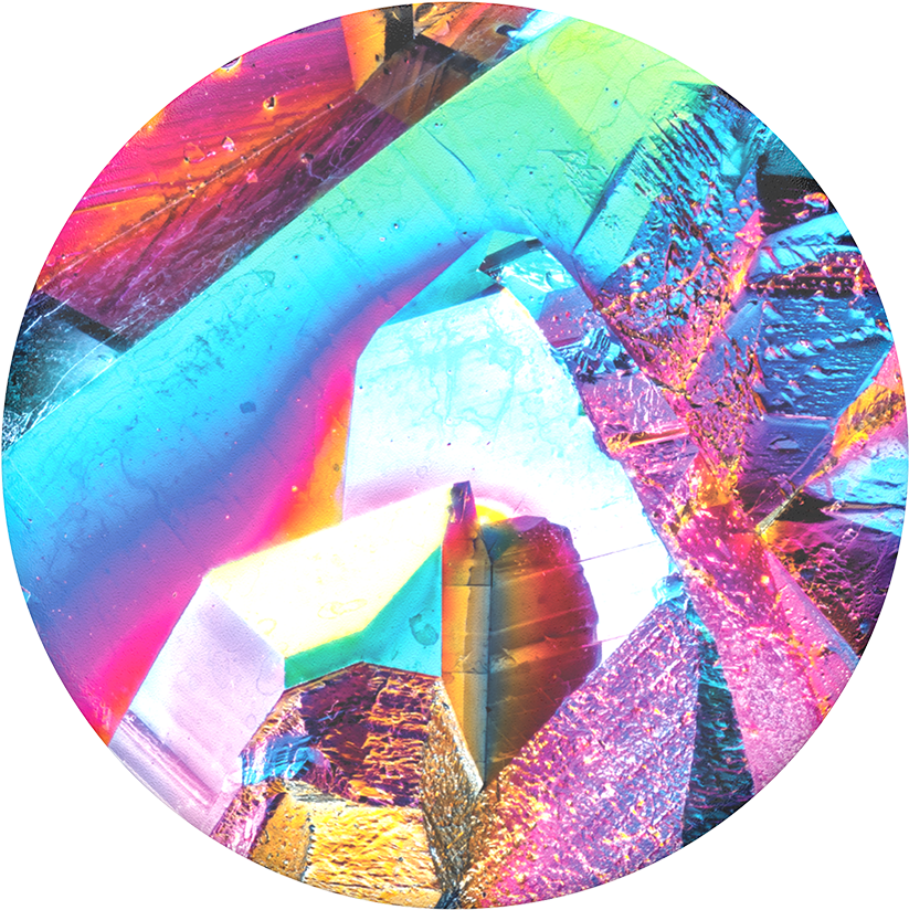 Rainbow Gem Gloss, Popsockets - Rainbow Gem (1000x1000), Png Download