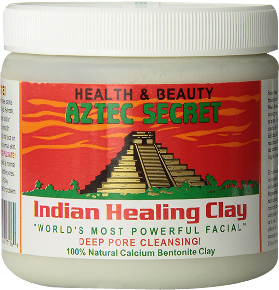 Aztec Secret Indian Healing Clay Jar-16 Oz - Aztec Secret Indian Healing Clay Mexico (650x650), Png Download