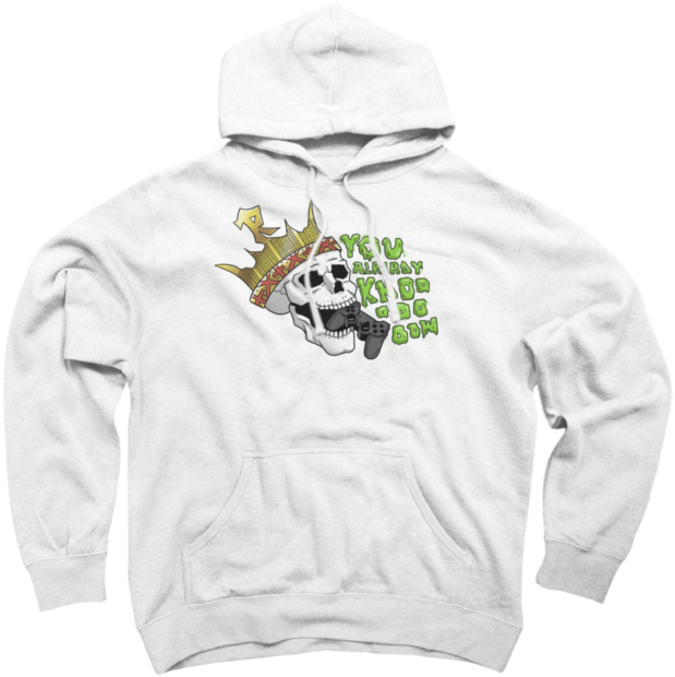 Mindofrez You Already Knooooooow White Hoodie - Sweatshirt (650x650), Png Download