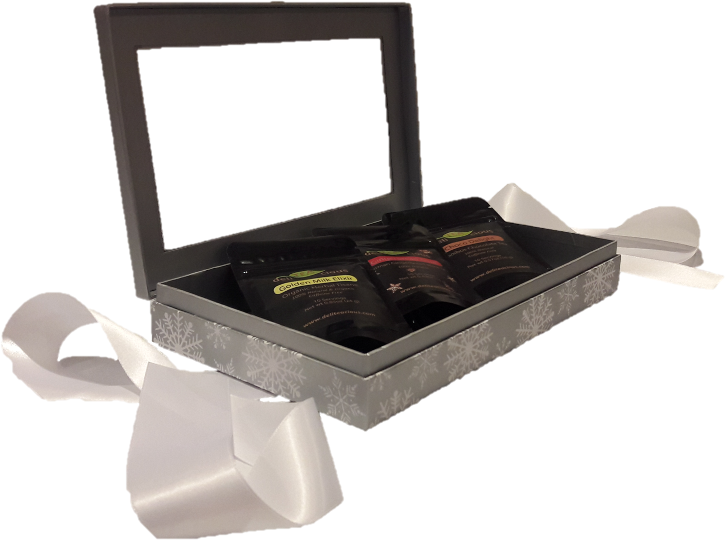 Load Image Into Gallery Viewer, Silver Snowflakes Gift (2048x1152), Png Download