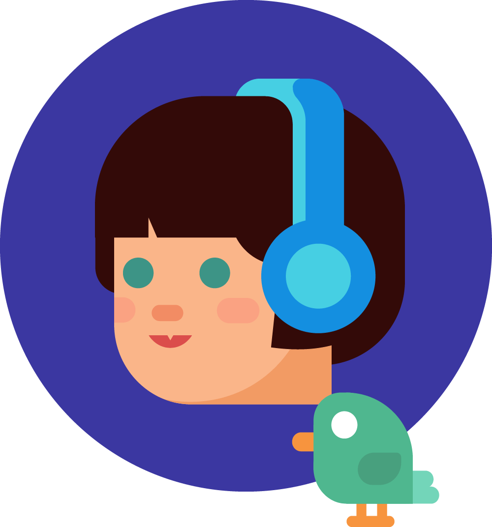 Inanutshell Kurzgesagt Portraits Team 2018 Dani - Illustration (1000x1072), Png Download