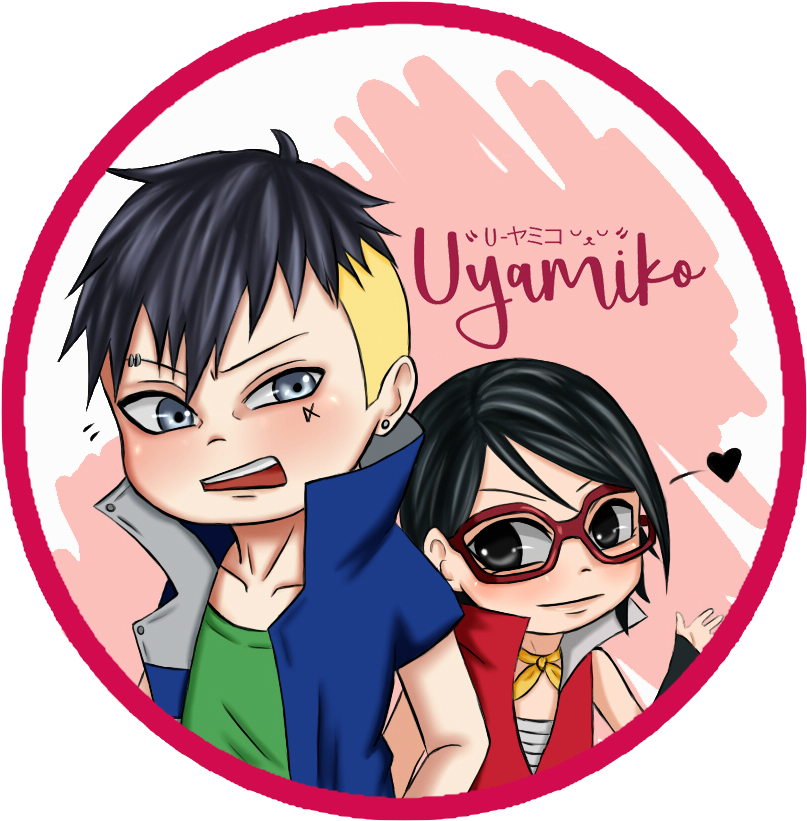 “les Comparto El Último Dibujo Kawasara Que Dibujé, - Kawaki And Sarada (850x850), Png Download