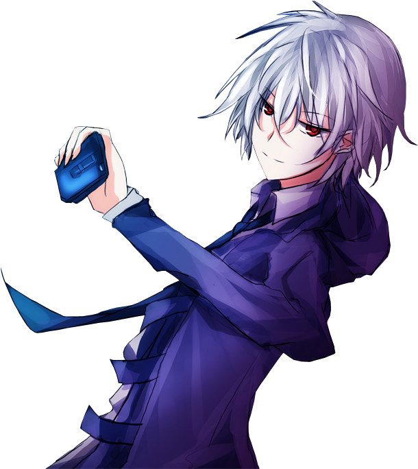 C'est Un Jeune Détective Qui Garde Un Œil Sur Les Évènements, - Mirai Nikki Akise Aru (648x683), Png Download