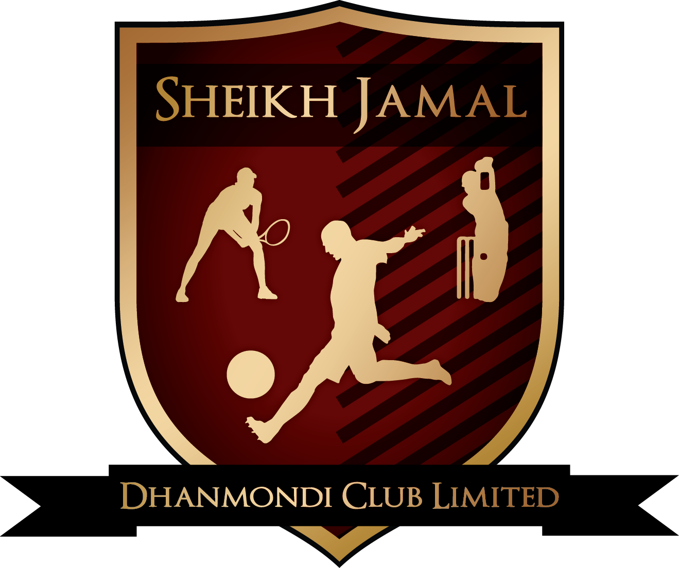 Away Team - Sheikh Jamal Dhanmondi Club Logo Png (1319x1104), Png Download