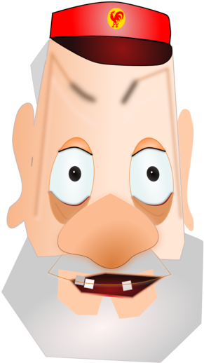 Animated Cartoon Character Fiction Human Nose (530x750), Png Download