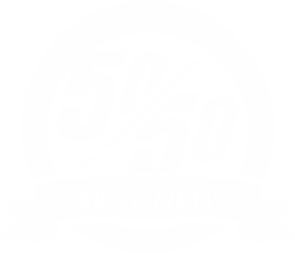 Fifity-50 - Emblem (601x601), Png Download