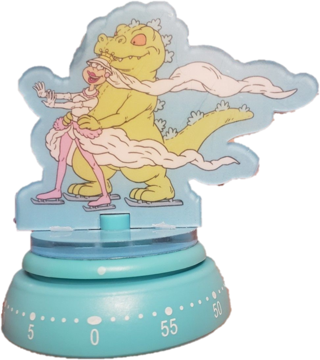 Nick Box Exclusive Rugrats Reptar On Ice Kitchen Timer - Child Carousel (768x1024), Png Download