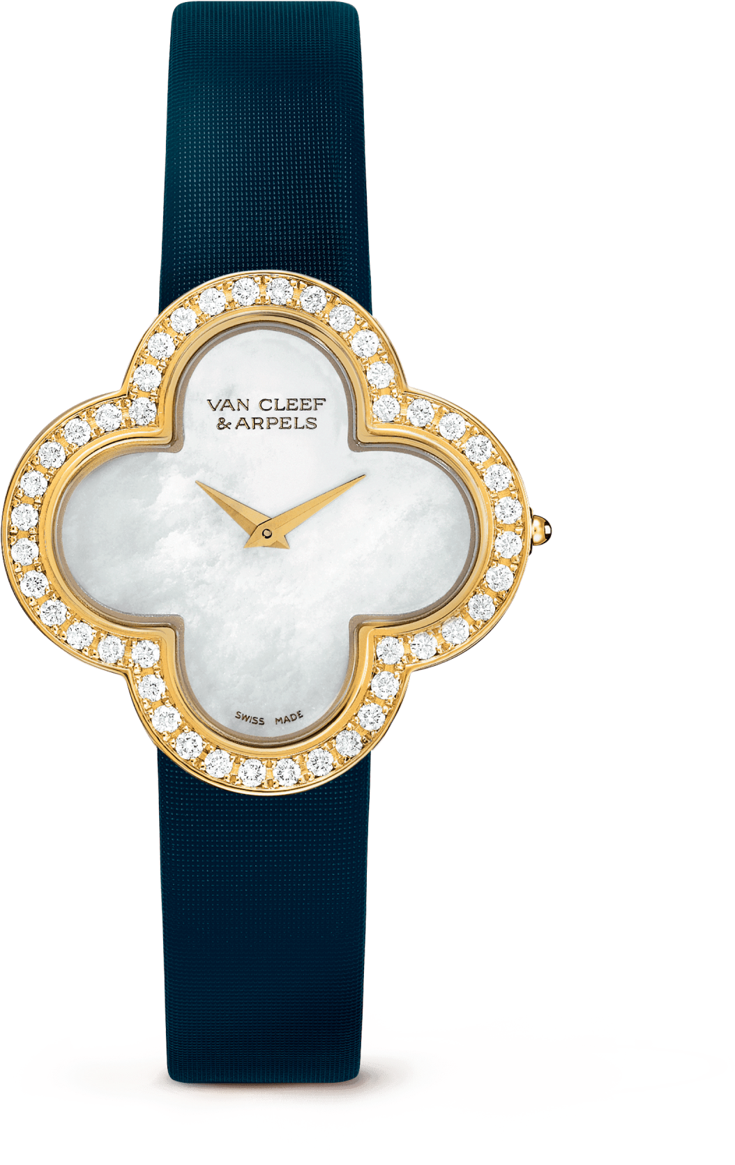 Alhambra Watch, Medium Model - Van Cleef Women's Watches (2000x2000), Png Download