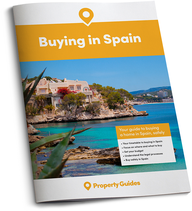 Spain Property Guide Cover - Palma De Mallorca Peguera (696x760), Png Download