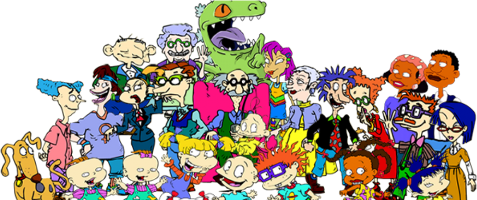 Je Gelooft Nooit Wie Een Stem In De Rugrats Deed - Familia De Los Rugrats (958x399), Png Download