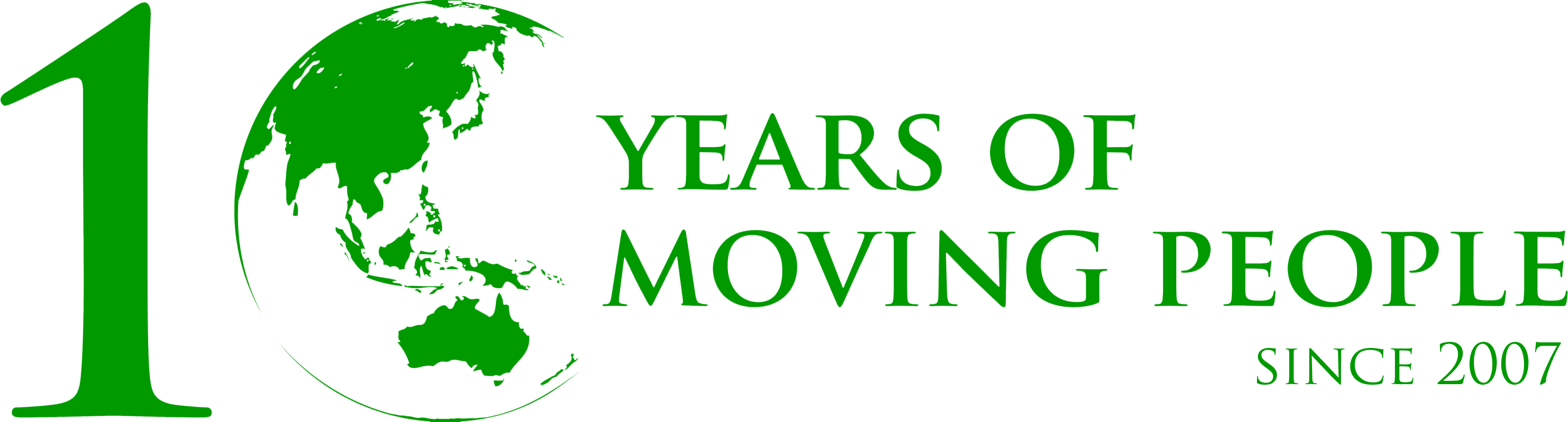 Asia Exchange 10 Years Logo 1 (2818x758), Png Download